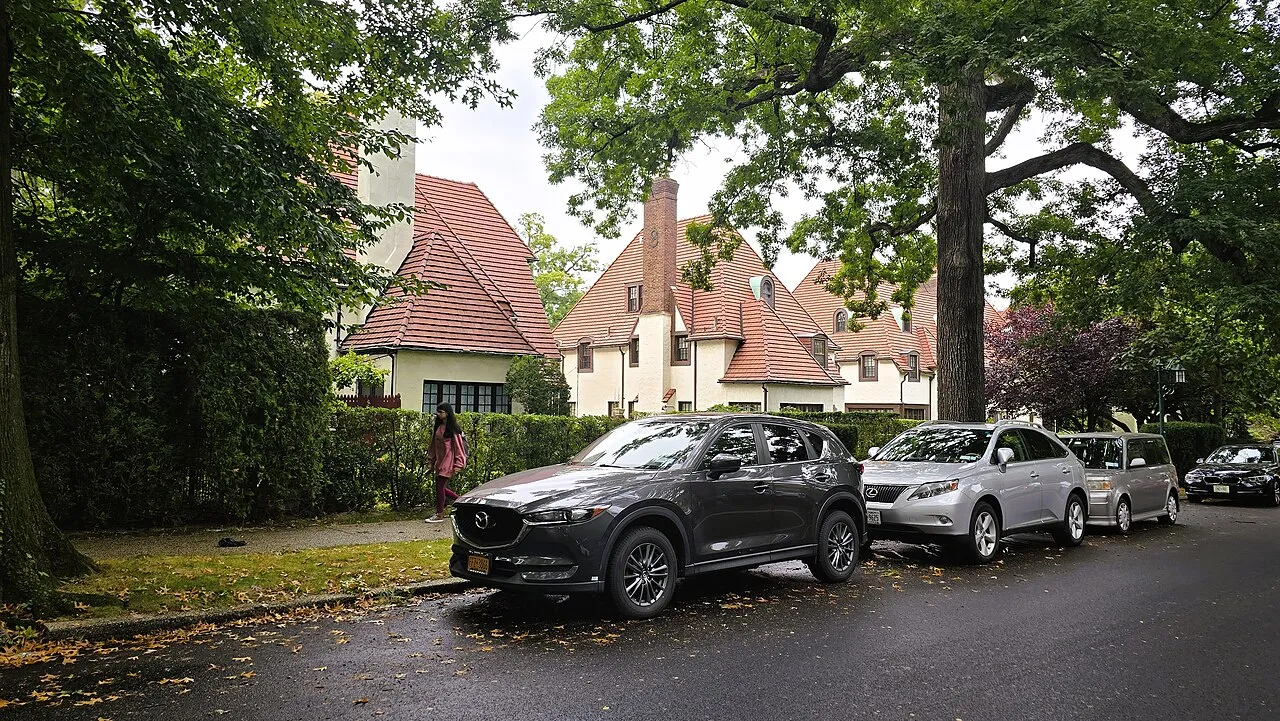 Forest Hills Gardens Queens Tudor Revival homes where Maid Marines provides house cleaning services