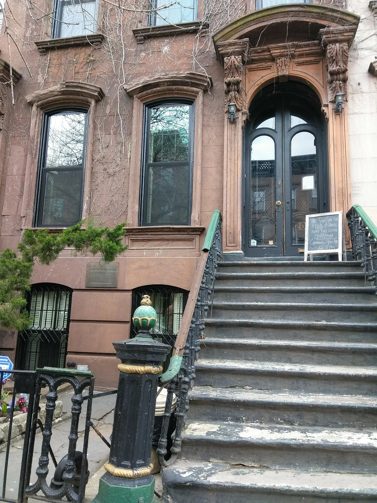 Harlem brownstone block where Maid Marines provides professional apartment cleaning