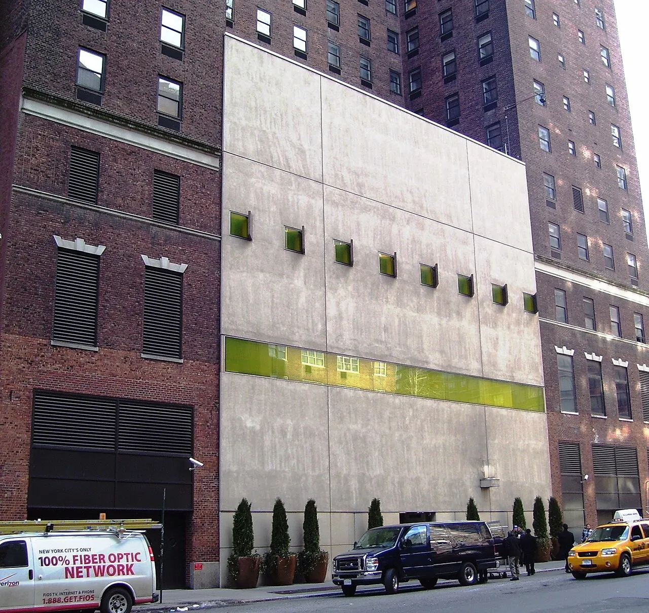 Hell's Kitchen Manhattan street corridor near apartments served by Maid Marines cleaning