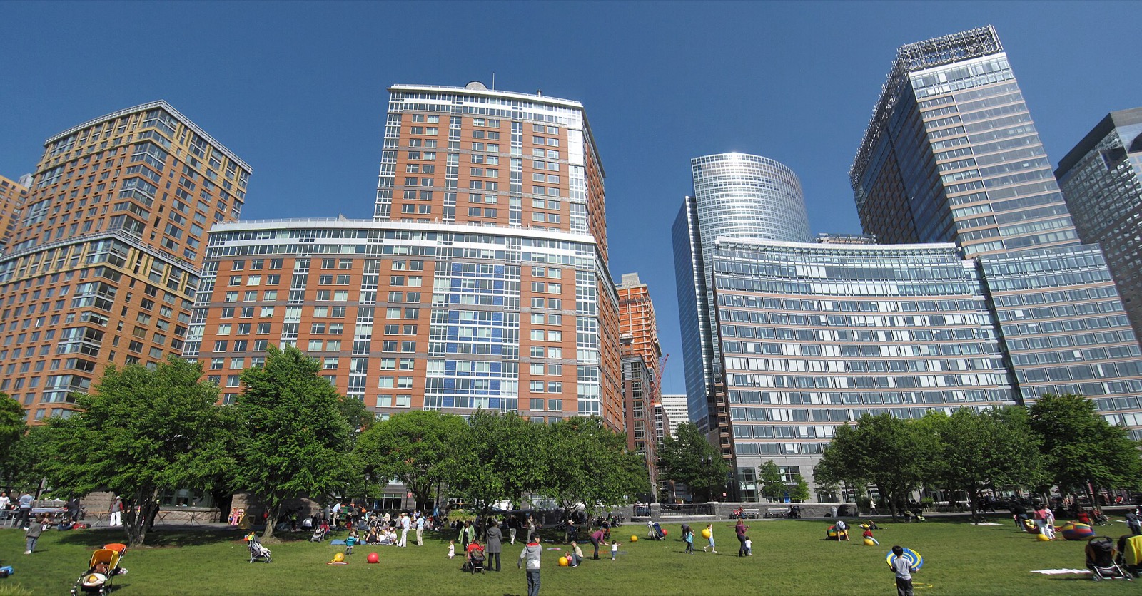 Battery Park City, Manhattan — where Maid Marines provides professional cleaning services