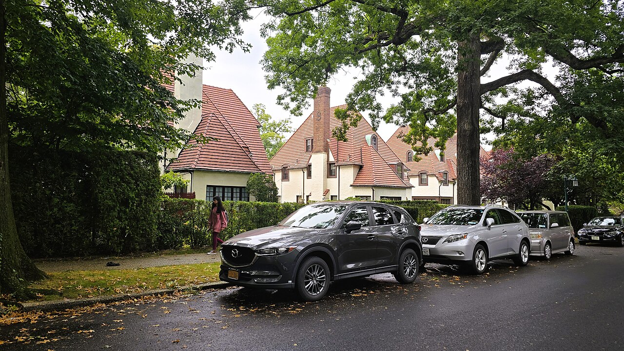 Forest Hills Gardens Queens Tudor Revival homes where Maid Marines provides house cleaning services