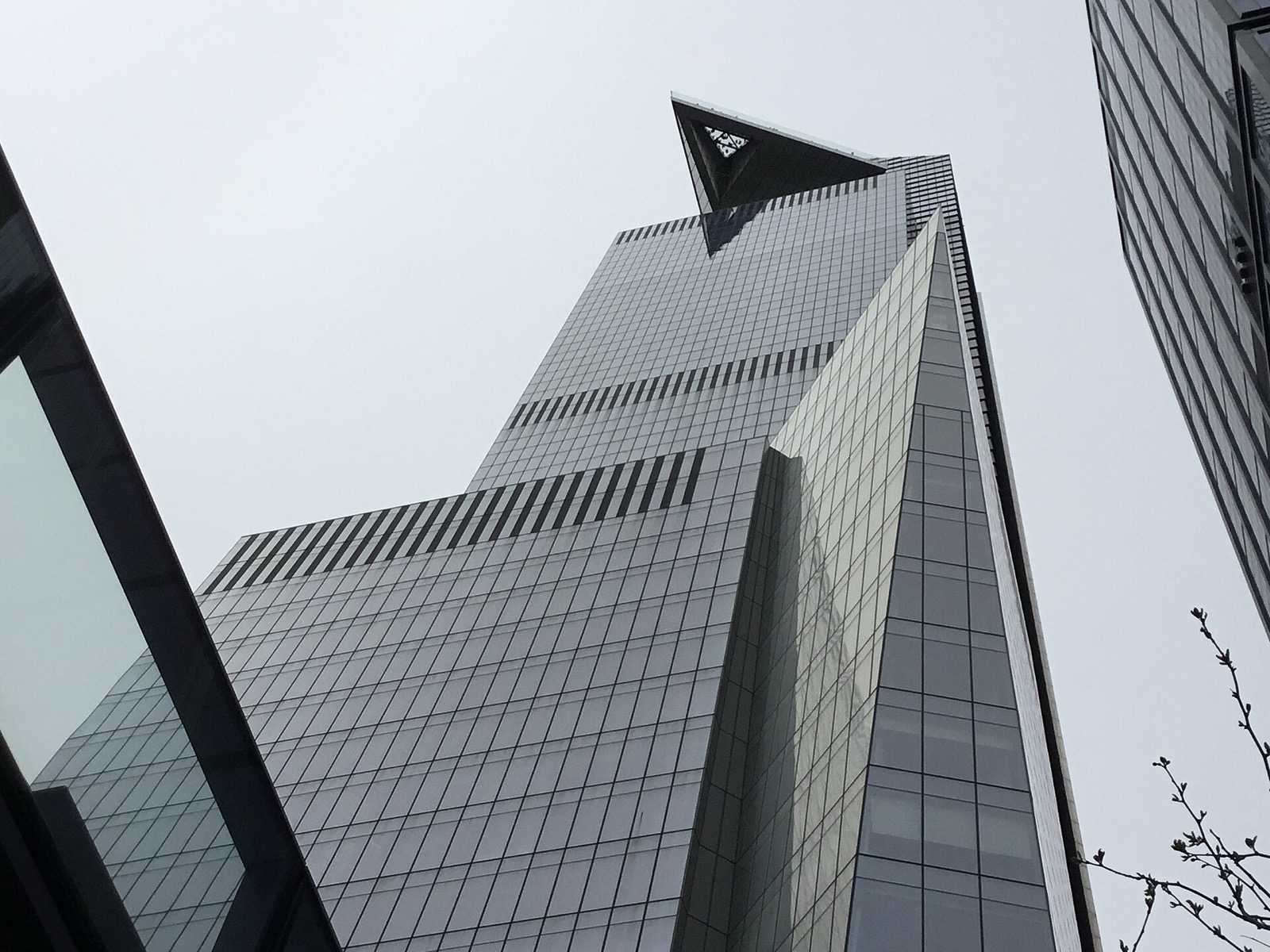 30 Hudson Yards, the tallest tower in the development at 1,268 feet, housing the Edge observation deck that cantilevers 80 feet from the building face