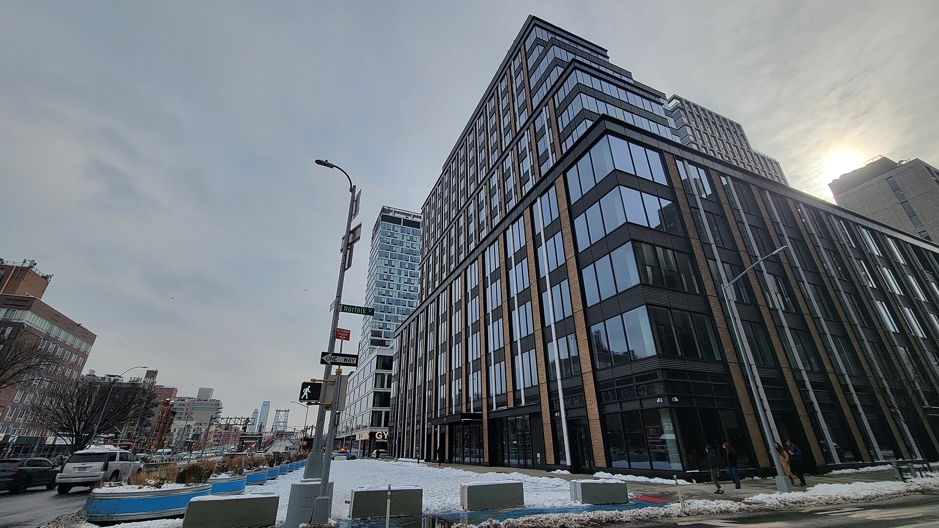 Essex Crossing at Delancey Street, the mixed-use development that filled a vacant lot that sat empty for 57 years after displacing 1,800 families