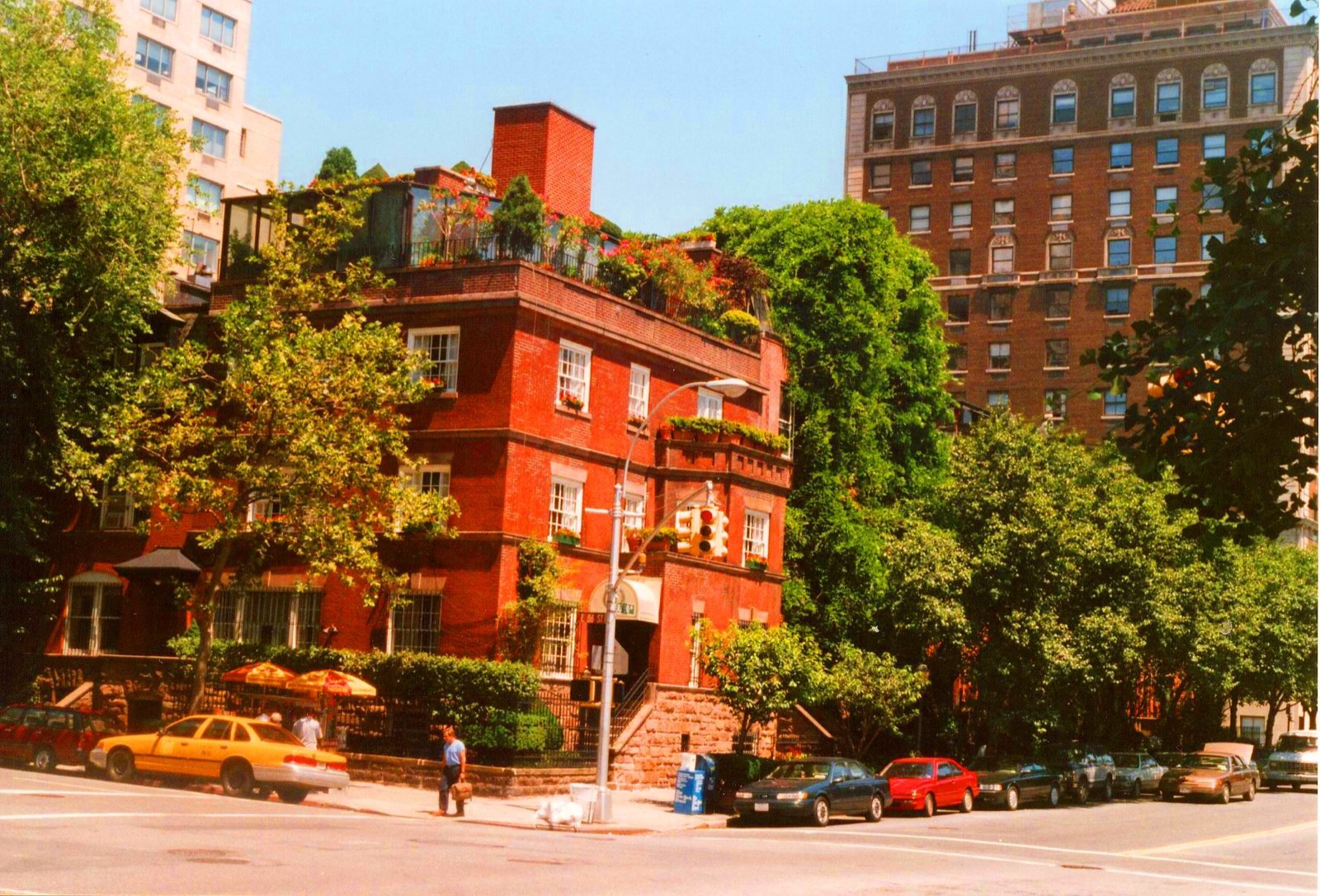 Henderson Place Historic District in Yorkville, 24 Queen Anne townhouses built in 1882, designated a New York City Landmark in 1969